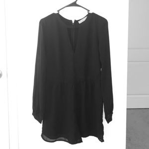 Black Dress romper